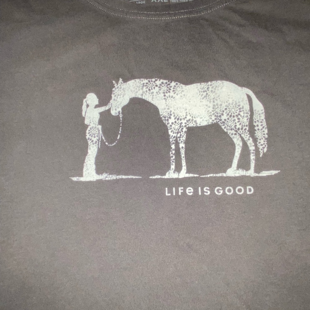 Life is good long sleeve XXL unisex
